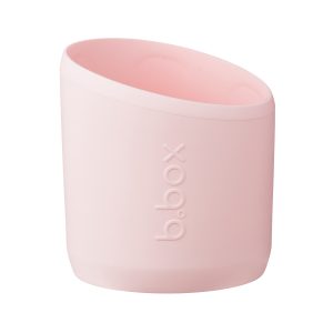 Nakładka na butelkę b.box 690 ml w kolorze Pink Paradise, widoczna z przodu na białym tle.