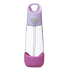bidon tritanowy ze slomka 600ml bbox sugar plum
