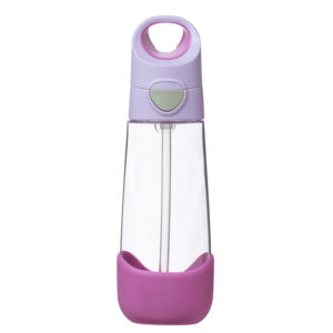 bidon tritanowy ze slomka 600ml bbox sugar plum