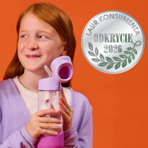bidon tritanowy ze slomka 600ml bbox sugar plum laur konsumenta