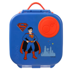 Superman by bbox mini lunchbox na białym tle