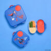 Superman by bbox mini lunchbox lifestyle 3 produkty z serii superman lunchbox , mini lunchbox, snackbox